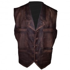 Cullen Bohannon Hell on Wheels Leather Vest